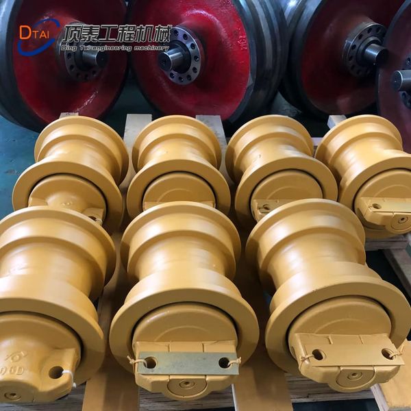 Bulldozer undercarriage parts Track roller/Bottom roller/Down roller for D6C D6D undercariage accessories
